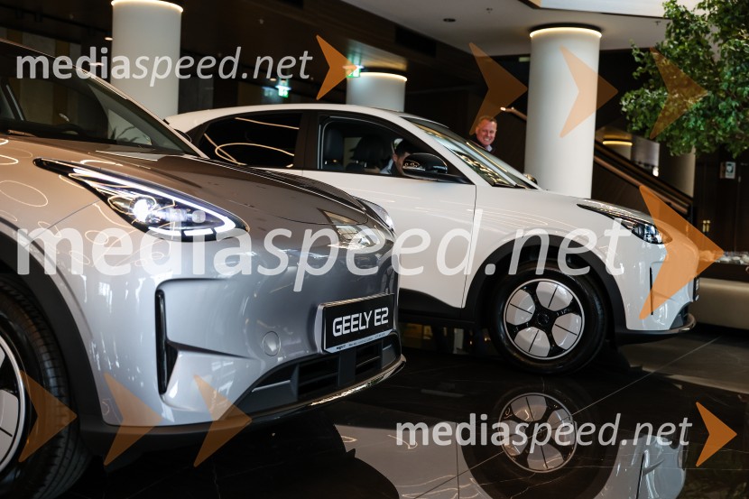 Geely E2, slovenska predstavitev