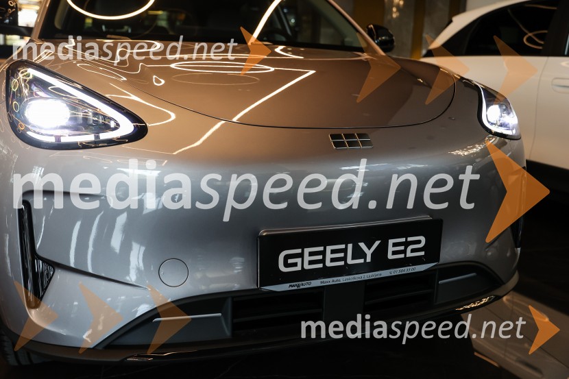 Geely E2, slovenska predstavitev