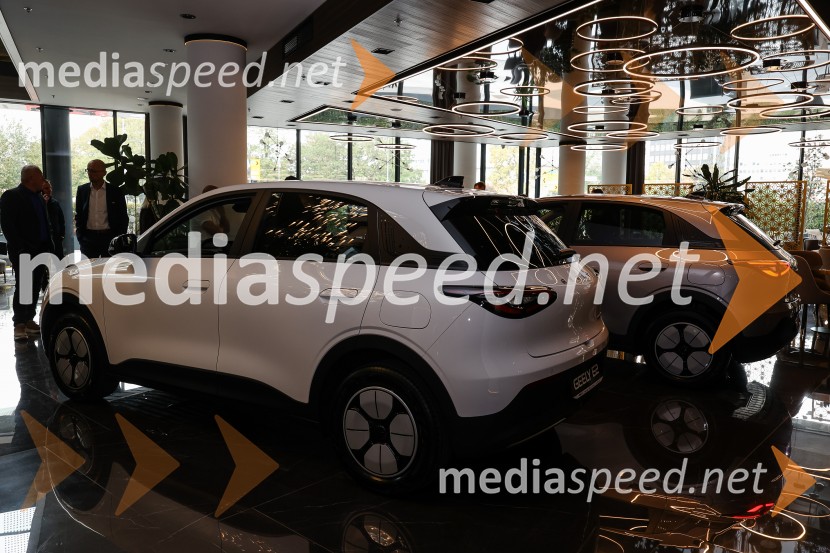Geely E2, slovenska predstavitev