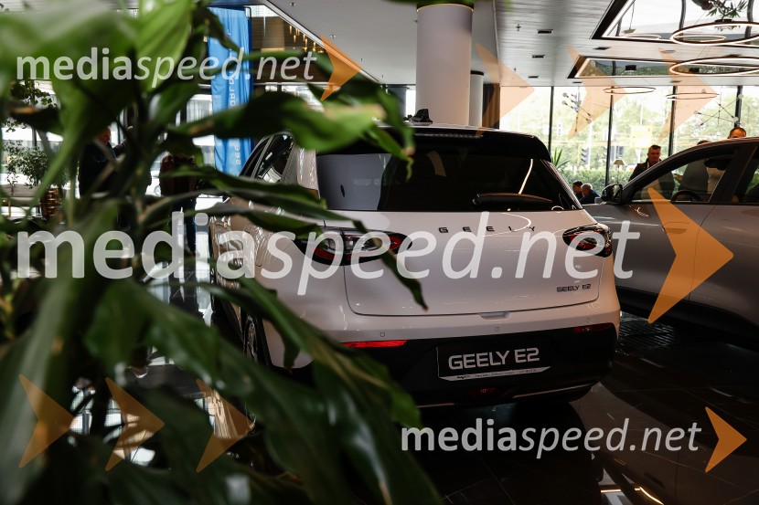 Geely E2, slovenska predstavitev
