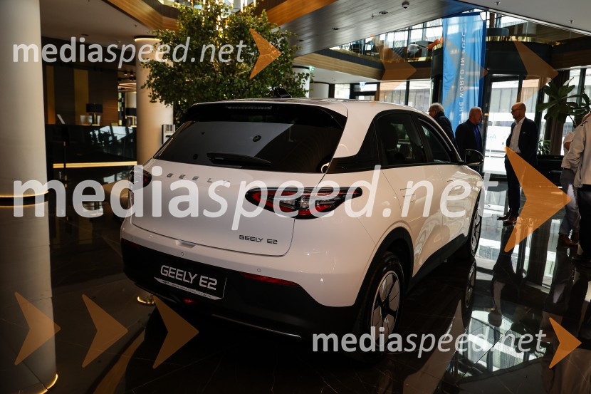 Geely E2, slovenska predstavitev