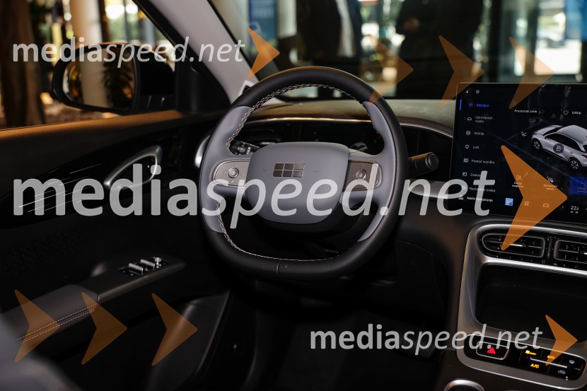 Geely E2, slovenska predstavitev