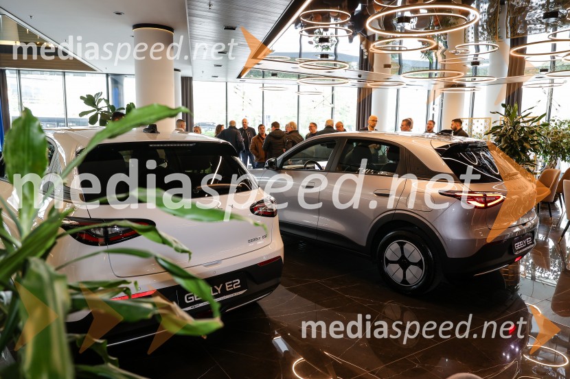 Geely E2, slovenska predstavitev