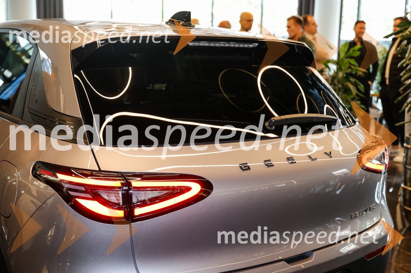 Geely E2, slovenska predstavitev