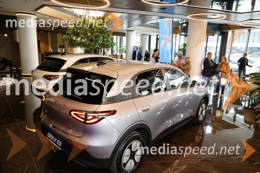 Geely E2, slovenska predstavitev