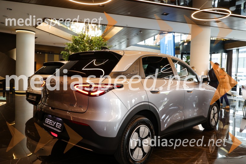 Geely E2, slovenska predstavitev