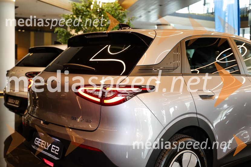 Geely E2, slovenska predstavitev