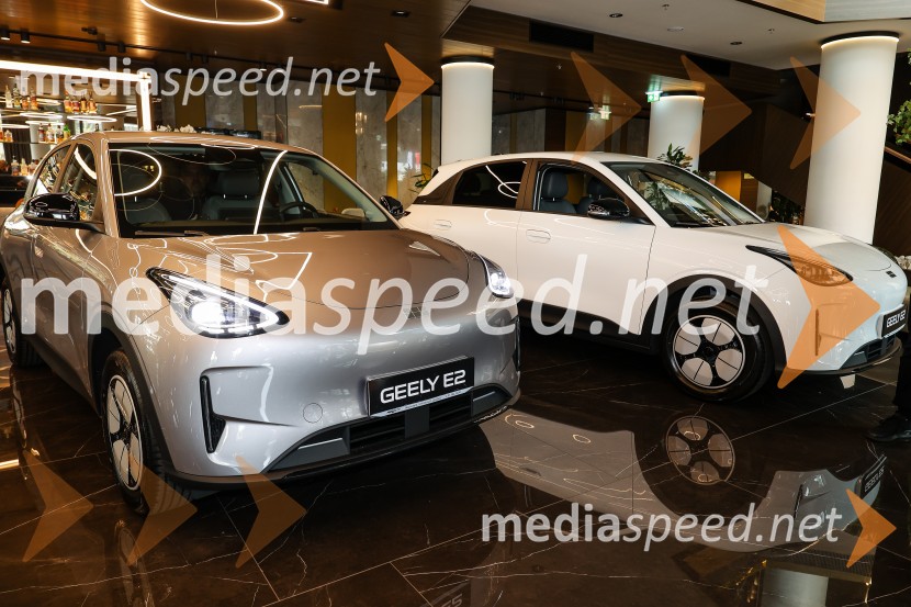 Geely E2, slovenska predstavitev