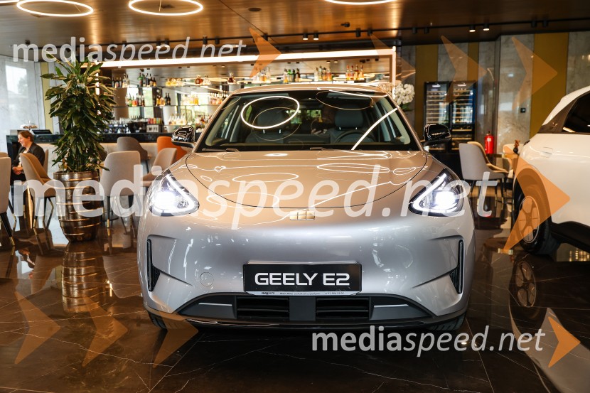 Geely E2, slovenska predstavitev