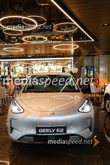 Geely E2, slovenska predstavitev