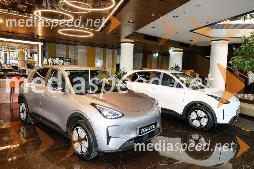 Geely E2, slovenska predstavitev