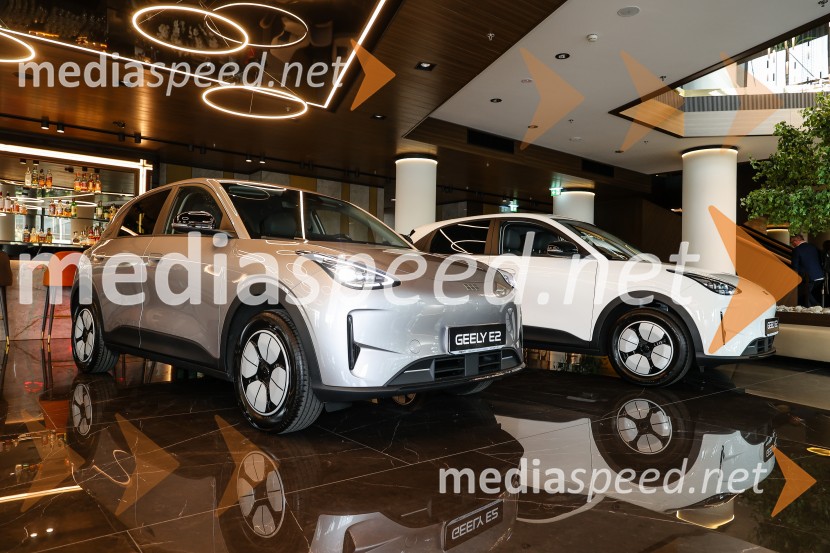 Geely E2, slovenska predstavitev