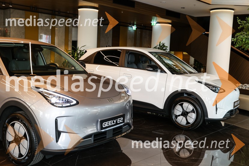 Geely E2, slovenska predstavitev