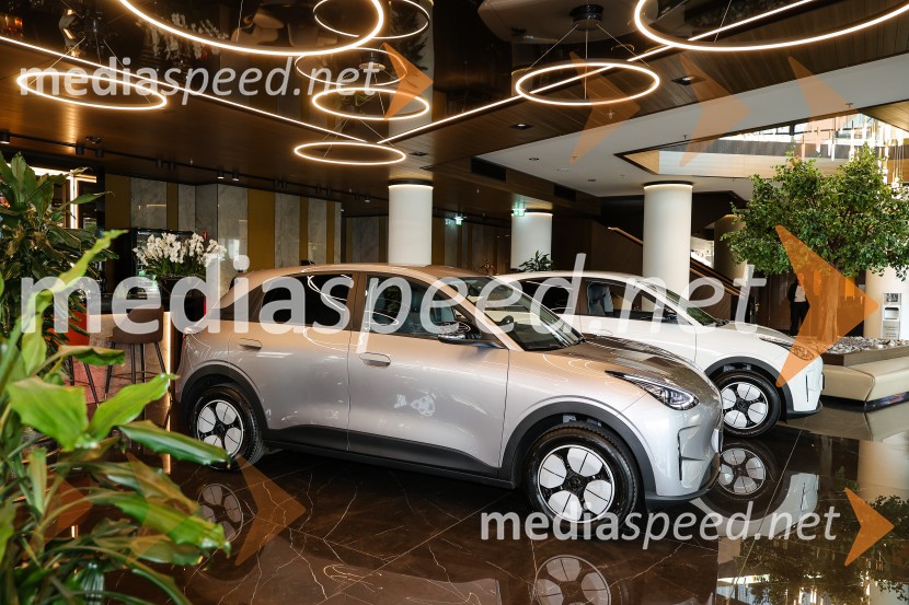 Geely E2, slovenska predstavitev
