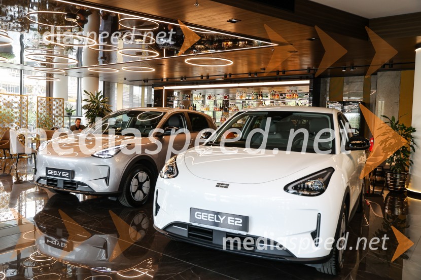 Geely E2, slovenska predstavitev