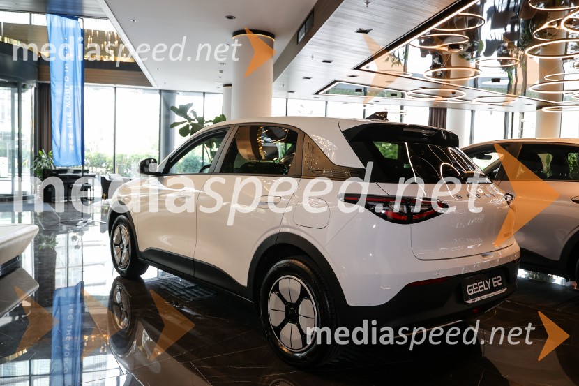 Geely E2, slovenska predstavitev