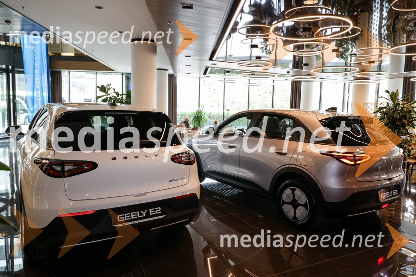 Geely E2, slovenska predstavitev