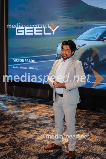 Geely E2, slovenska predstavitev