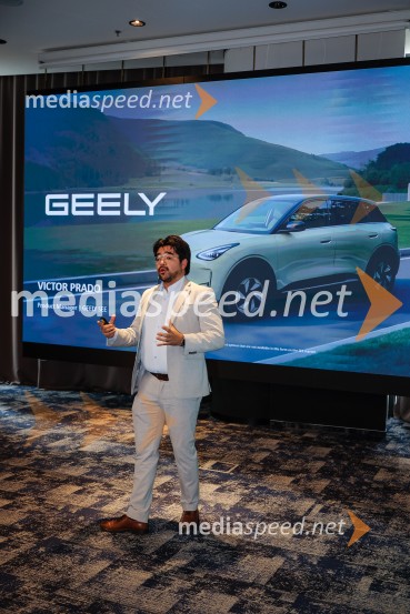 Geely E2, slovenska predstavitev