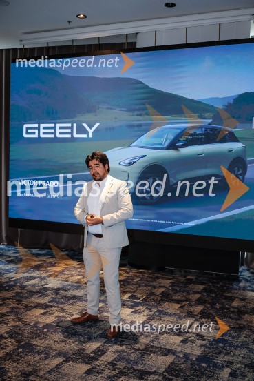 Geely E2, slovenska predstavitev