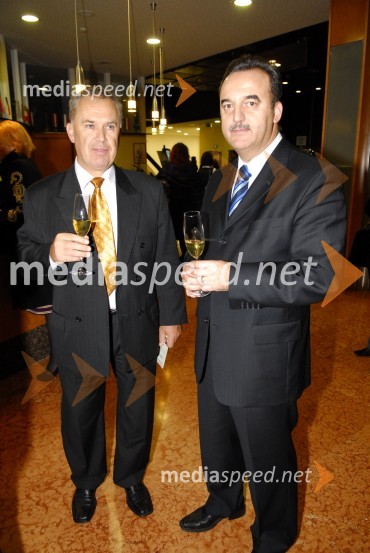 Janez Šolar, direktor Višje strokovne šole za gostinstvo in turizem Bled in Milan Karoli, direktor Term Radenci d.o.oOkusiti Slovenijo