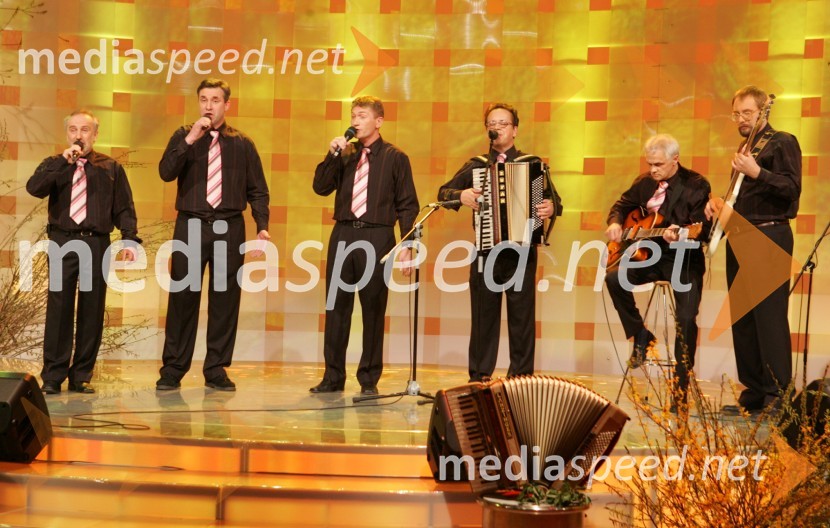 Franc Žerdoner s prijateljiSlovenska polka in valček