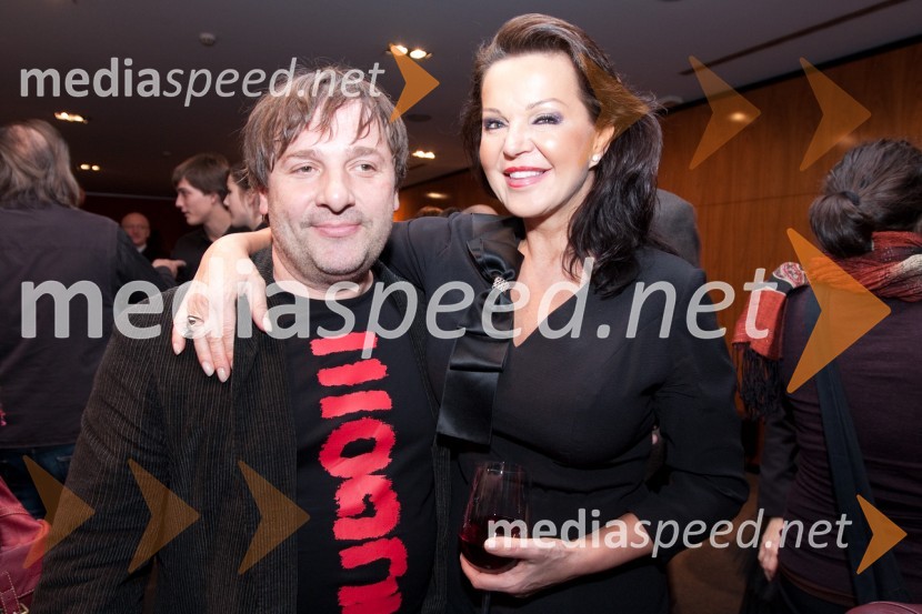 Bojan Emeršič, igralec in Miša MolkPomladno prebujenje, premiera mjuzikla v MGL