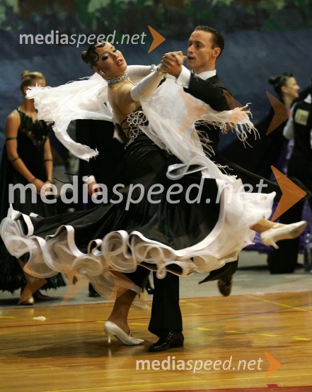 Matej in Špela Kralj, plesalcaMaribor open 2009