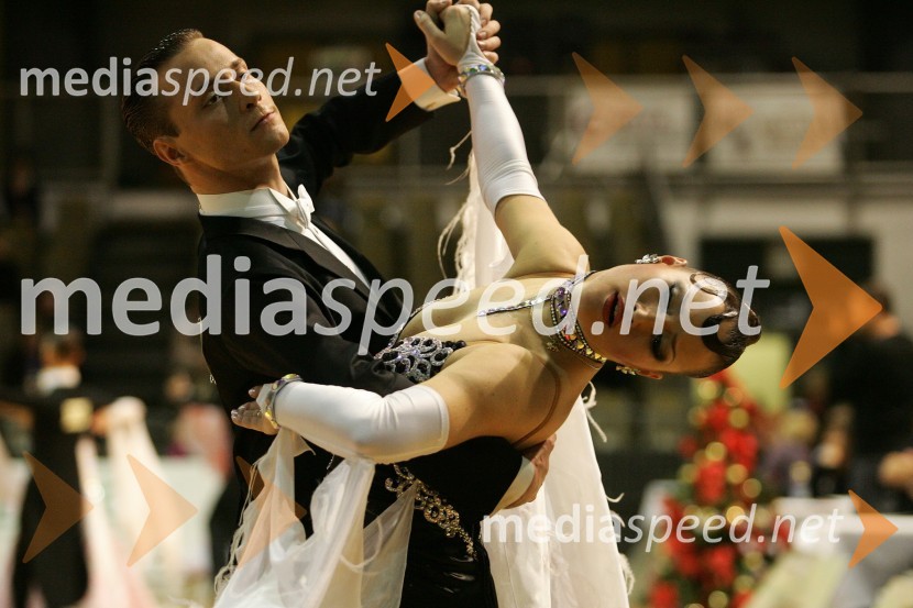 Matej in Špela Kralj, plesalcaMaribor open 2009
