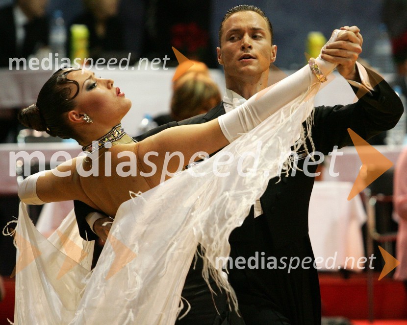 Matej in Špela Kralj, plesalcaMaribor open 2009