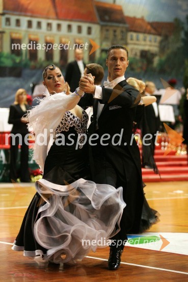 Matej in Špela Kralj, plesalcaMaribor open 2009