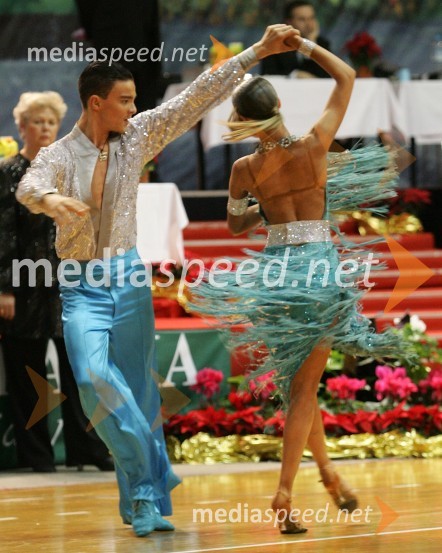 Michele Albigese in Naja Dolenc, plesalcaMaribor open 2009