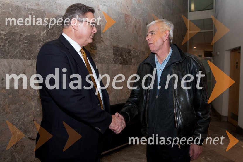 Dušan Mlakar, režiser in Ivo Barišič, igralecKaj je resnica, premiera predstave v SNG Nova Gorica