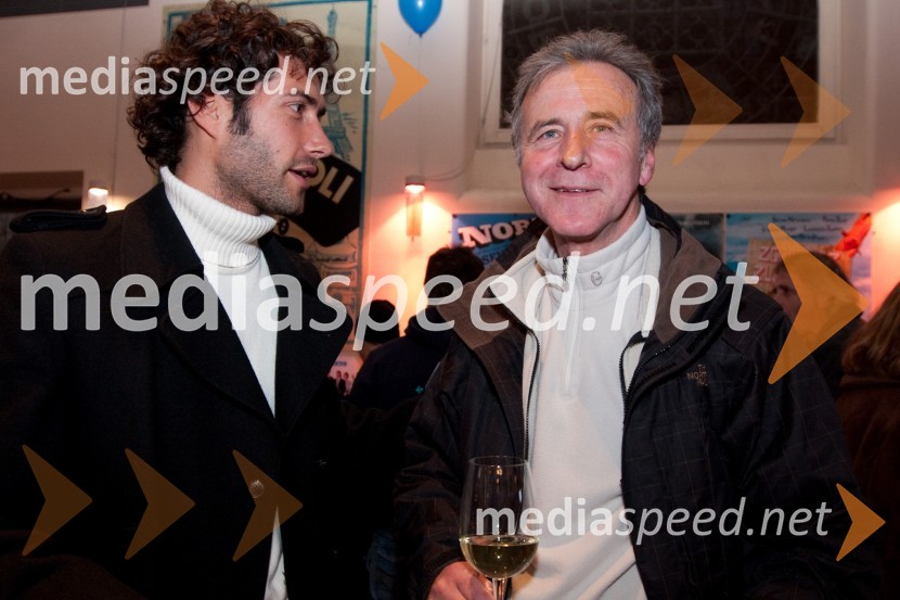 Dejan Pavčević, TV voditelj in Joco ŽivecKandidatka in šofer, premiera filma