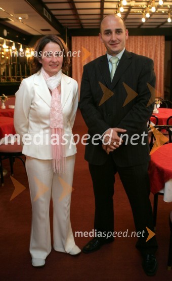 Vesna Maučec, pomočnica direktorja marketinga Terme 3000 d.d. in Tomaž Pevec, direktor za marketing, Terme 3000 d.d.Predstavitev Hotel Livada Prestige - 5 zvezdic, Terme 3000