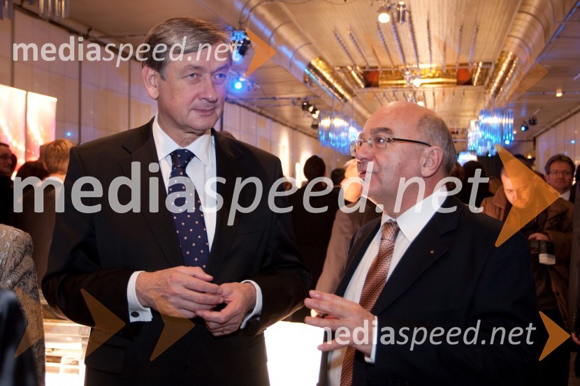 	Dr. Danilo Türk, predsednik Republike Slovenije in Mitja Rotovnik, direktor Cankarjevega doma17. Manager koncert