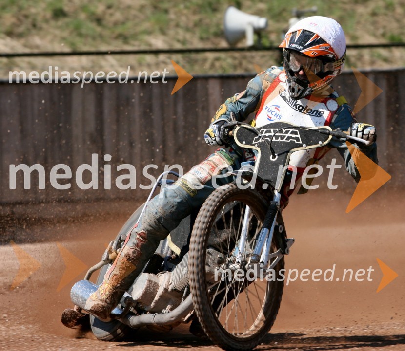 Hans Peter Kulterer (Avstrija)SPEEDWAY, 1. dirka DP posameznikov Slovenije, Avstrije in Hrvaške