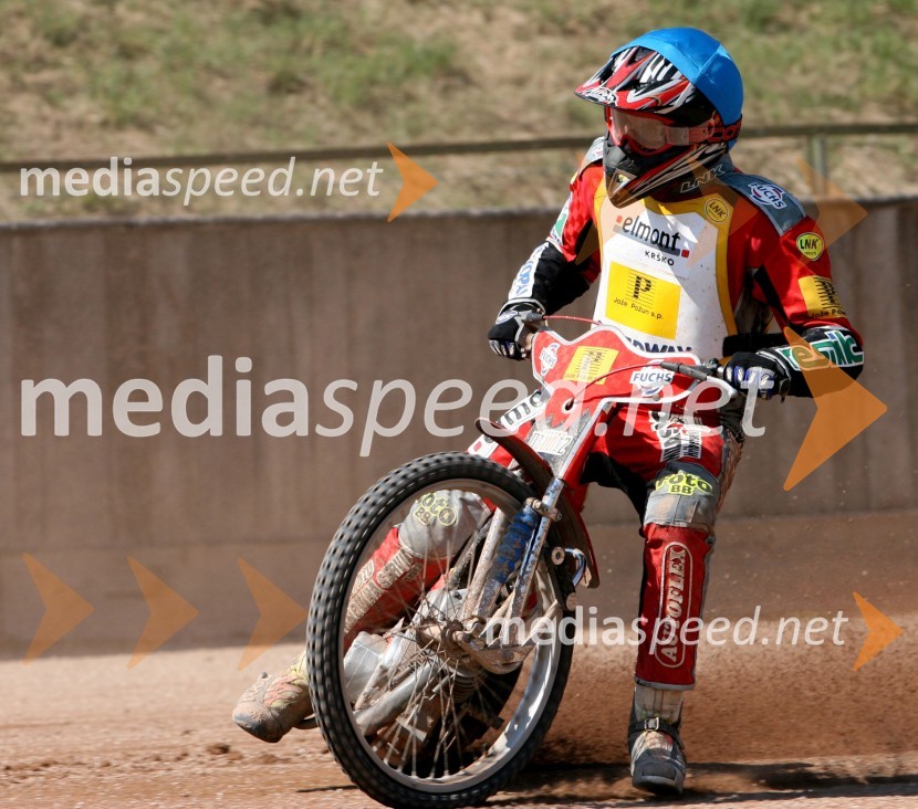 Davor Volk (AMD Krško)SPEEDWAY, 1. dirka DP posameznikov Slovenije, Avstrije in Hrvaške