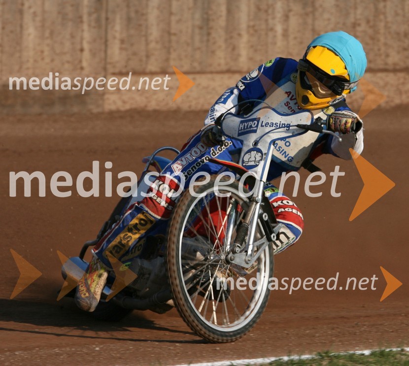 Izak Šantej (AMD Krško)SPEEDWAY, 1. dirka DP posameznikov Slovenije, Avstrije in Hrvaške