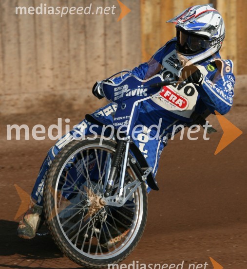 Jurica Pavlic (SK Unia Goričan, Hrvaška)SPEEDWAY, 1. dirka DP posameznikov Slovenije, Avstrije in Hrvaške
