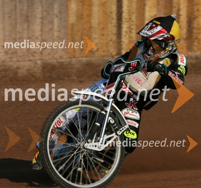 Manuel Hauzinger (Avstrija)SPEEDWAY, 1. dirka DP posameznikov Slovenije, Avstrije in Hrvaške