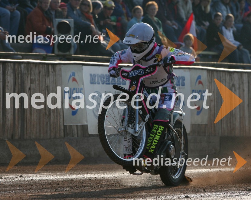 Jernej Kolenko (AMTK Ljubljana)SPEEDWAY, 1. dirka DP posameznikov Slovenije, Avstrije in Hrvaške