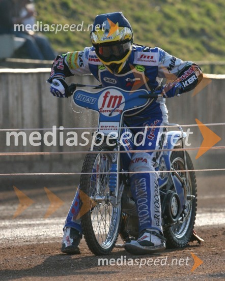 Matej Žagar (AMTK Ljubljana)SPEEDWAY, 1. dirka DP posameznikov Slovenije, Avstrije in Hrvaške