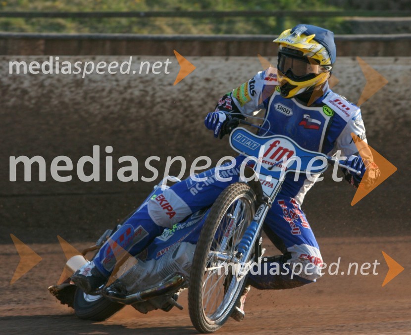 Matej Žagar (AMTK Ljubljana)SPEEDWAY, 1. dirka DP posameznikov Slovenije, Avstrije in Hrvaške