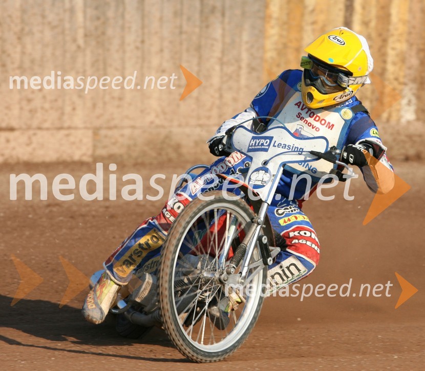 Izak Šantej (AMD Krško)SPEEDWAY, 1. dirka DP posameznikov Slovenije, Avstrije in Hrvaške
