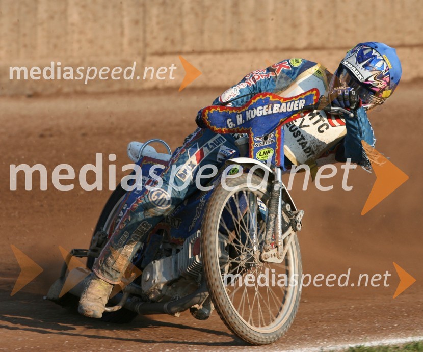 Friedrich - Fritz Wallner (Avstrija)SPEEDWAY, 1. dirka DP posameznikov Slovenije, Avstrije in Hrvaške
