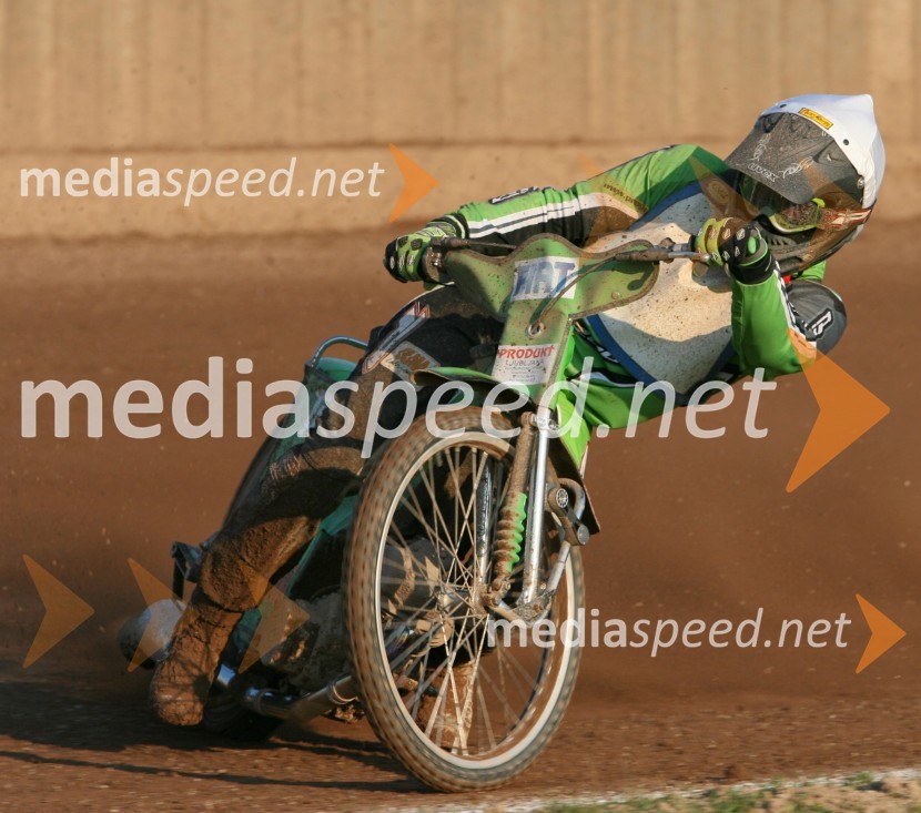 Maks Gregorič (AMTK Ljubljana)SPEEDWAY, 1. dirka DP posameznikov Slovenije, Avstrije in Hrvaške