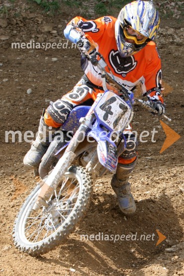 Matic Berzin (MK Bartog Fortuna)MOTOKROS, 2. dirka za DP, Slovenj Gradec