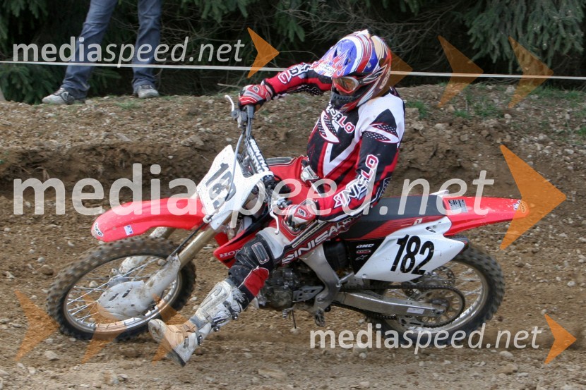 Ciril Jeraj (AMD Kranj)MOTOKROS, 2. dirka za DP, Slovenj Gradec