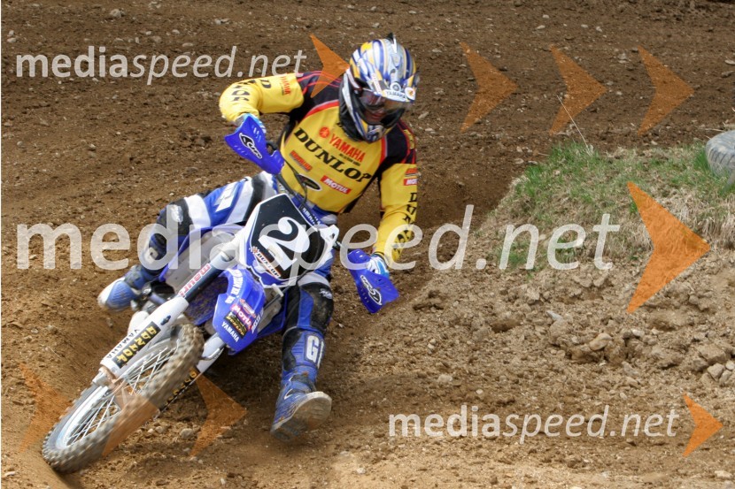 Klemen Gerčar (AMD Sitar Dunlop)MOTOKROS, 2. dirka za DP, Slovenj Gradec